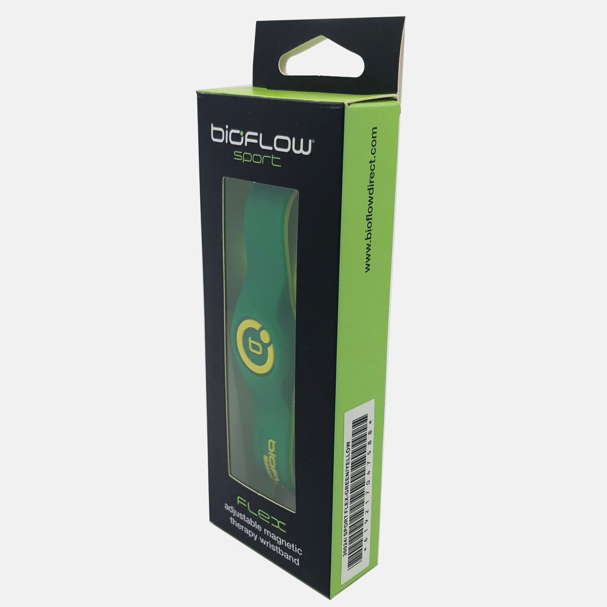 Sport Flex Wristband Green/Yellow Bioflow AU